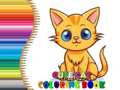 খেলা Cute Cat Coloring Book