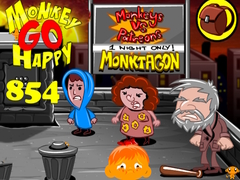 খেলা Monkey Go Happy Stage 854