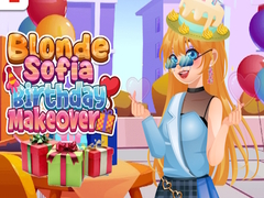 খেলা Blonde Sofia Birthday Makeover