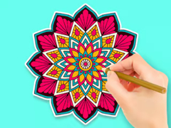 খেলা Coloring Book: Mazy Flower