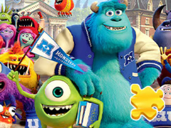 খেলা Jigsaw Puzzle: Monsters University