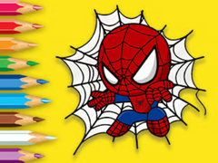 খেলা Coloring Book: Baby Spiderman