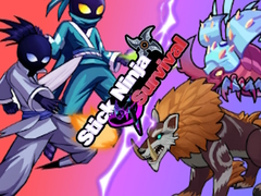 খেলা Stick Ninja Survival 