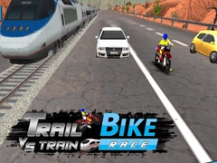 খেলা Trail Bike vs Train Race