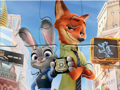 খেলা Jigsaw Puzzle: Zootopia