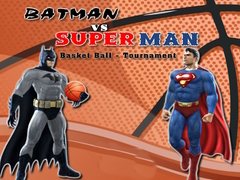 খেলা Batman vs Superman Basketball Tournament
