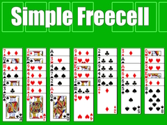 খেলা Simple Freecell