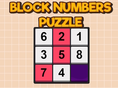 খেলা Block Numbers Puzzle