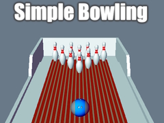 খেলা Simple Bowling