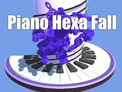 খেলা Piano Hexa Fall