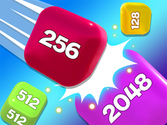 খেলা Chain Cube 2048 3D Merge Game