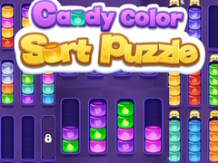 খেলা Сandy Color sort puzzle