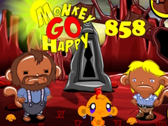 খেলা Monkey Go Happy Stage 858
