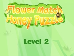 খেলা Flower Match Honey Puzzle
