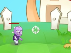 খেলা Garden Defense Zombie Siege