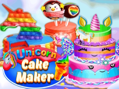 খেলা Unicorn Cake Maker