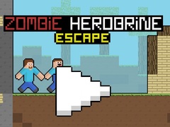 খেলা Zombie Herobrine Escape