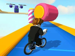 খেলা Obby But You're On a Bike