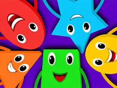 খেলা Kids Quiz: Colorful Shaps