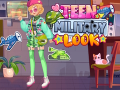 খেলা Teen Military Look
