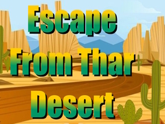 খেলা Escape From Thar Desert