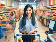 খেলা Supermarket Simulator