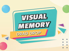 খেলা Visual Memory Drag Drop