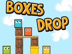 খেলা Boxes Drop