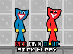 খেলা Red and Blue Stick Huggy