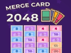 খেলা Merge Card 2048