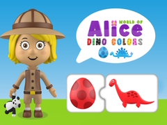 খেলা World of Alice Dino Colors