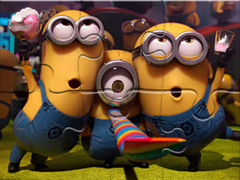 খেলা Jigsaw Puzzle: Minions Party