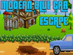 খেলা Modern Blue Car Escape