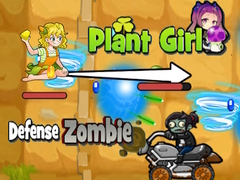 খেলা Plant Girl Defense Zombie