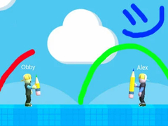 খেলা Draw Obby