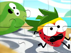 খেলা Jigsaw Puzzle: Fruit Race