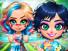 খেলা Tie-Dye Explosion of Color