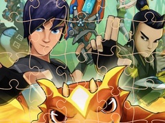 খেলা Slugterra Puzzle 4