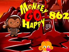 খেলা Monkey Go Happy Stage 862