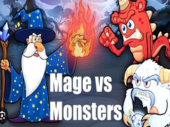 খেলা Mage vs Monsters