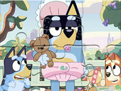 খেলা Jigsaw Puzzle: Bluey Play Time