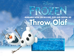 খেলা Frozen: Throw Olaf