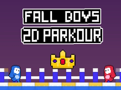 খেলা Fall Boys 2D Parkour