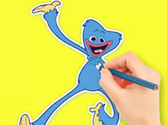 খেলা Coloring Book: Poppy Playtime