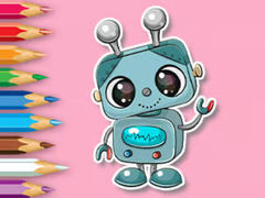 খেলা Coloring Book: Smile Robot