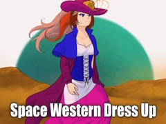 খেলা Space Western Dress Up