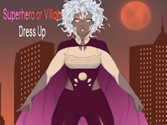 খেলা Superhero or Villain Dress Up