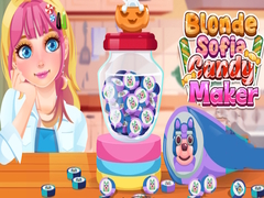 খেলা Blonde Sofia Candy Maker