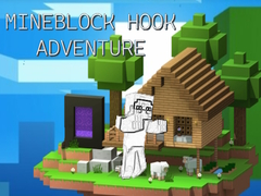 খেলা Mineblock Hook Adventure