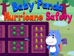 খেলা Baby Panda Hurricane Safety